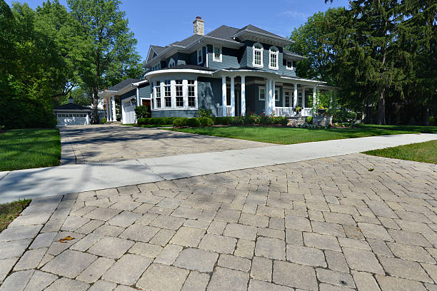 Permeable Paver Driveway in Laurel, MD
